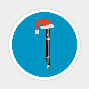 Pen wearing Santa cap! | Merry Christmas | Santa Claus Magnet